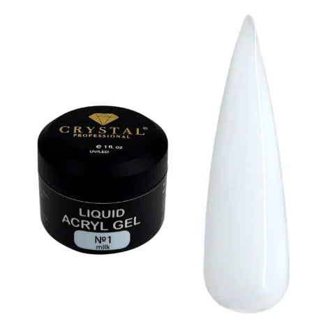 Liquid Acryl Gel Nr.Milk Crystal Professional