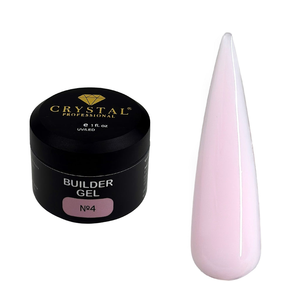 Builder Gel Nr.4 Crystal Professional, 15ml