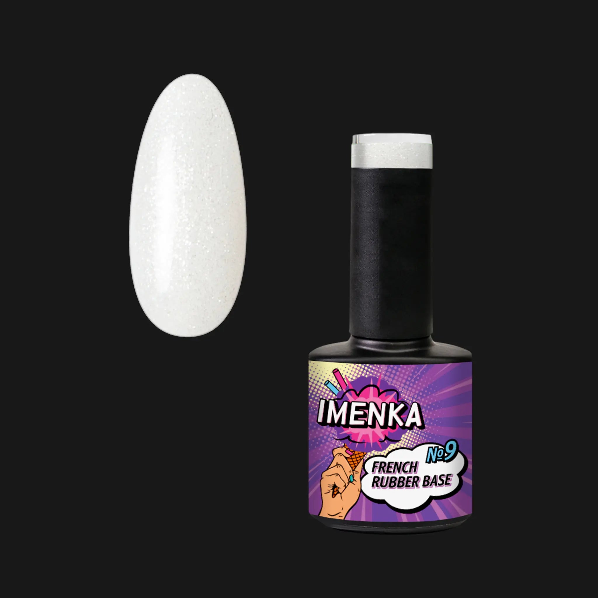 French Rubber Base Imenka Nr. 9, 12ml
