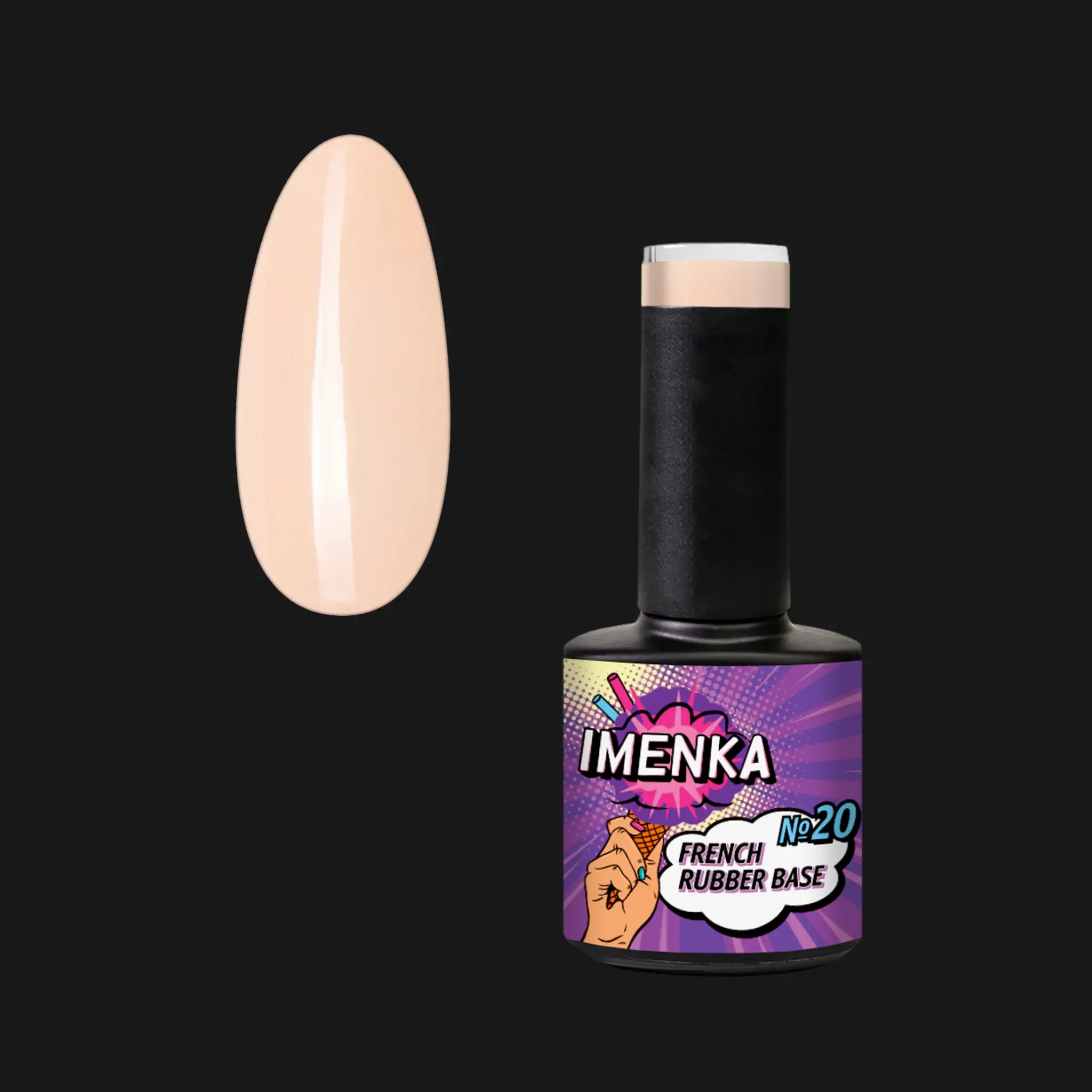 French Rubber Base Imenka  Nr.20, 12ml