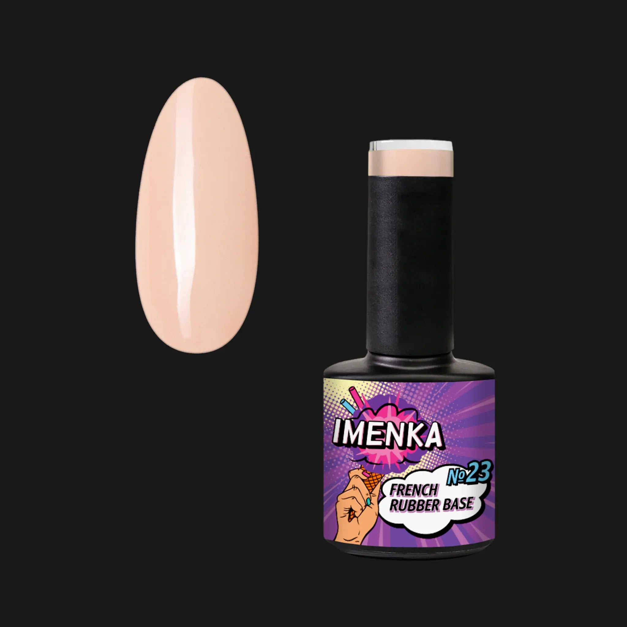 French Rubber Base Imenka  Nr.23, 12ml