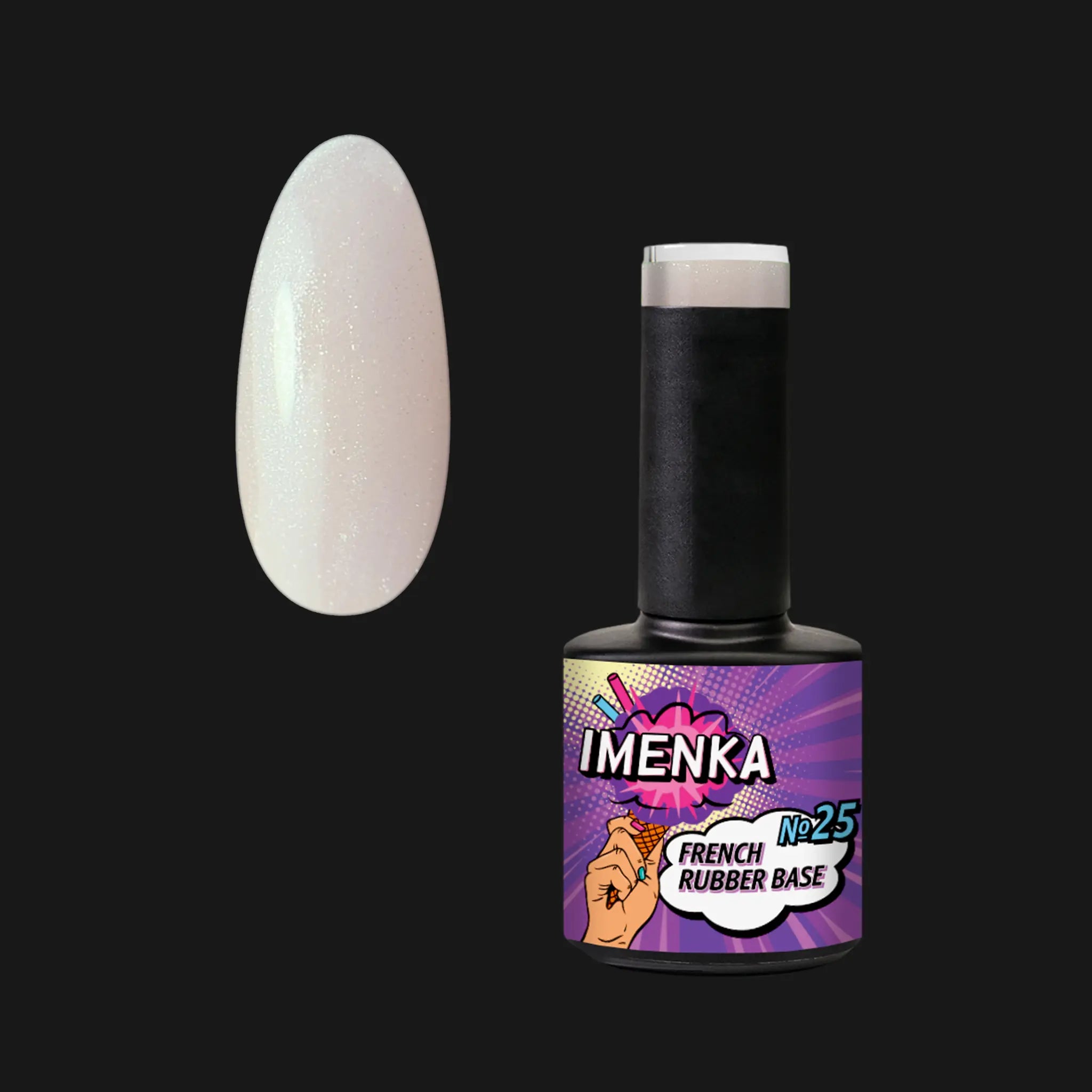 French Rubber Base Imenka  Nr.25, 12ml