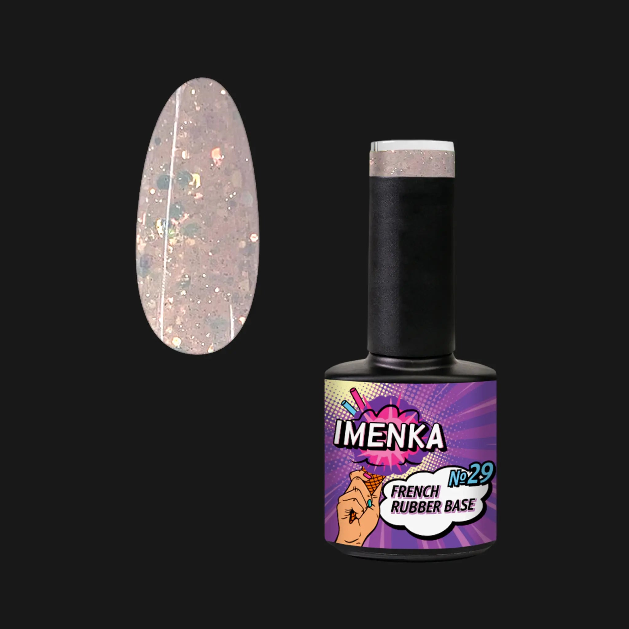French Rubber Base Imenka  Nr.29, 12ml