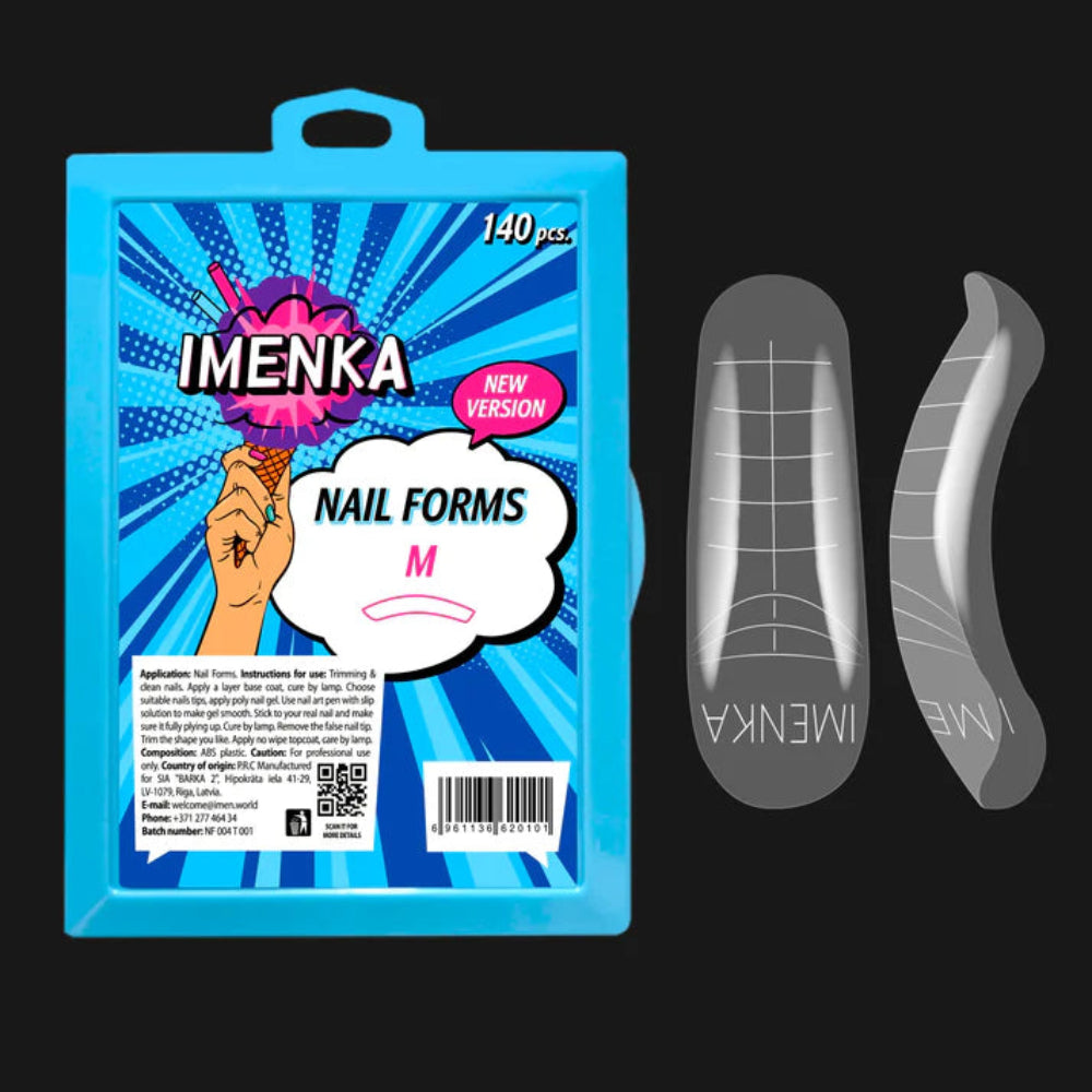 Nail Forms Imenka "M", Version 2 - 140Stk./14Größen