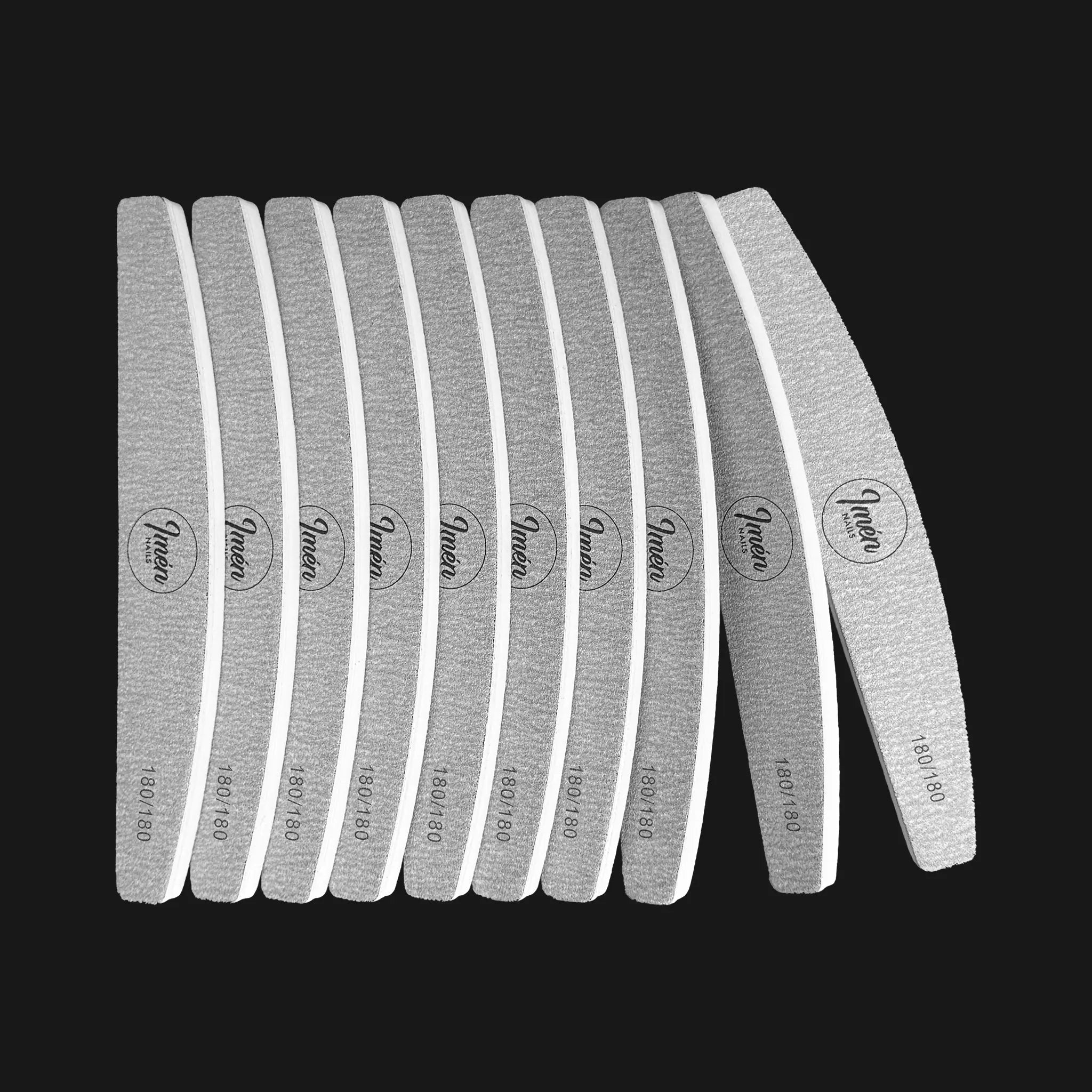 Manicure Buff/Feilen Strips, Set 10Stk.(150/150 oder 180/180Grit)