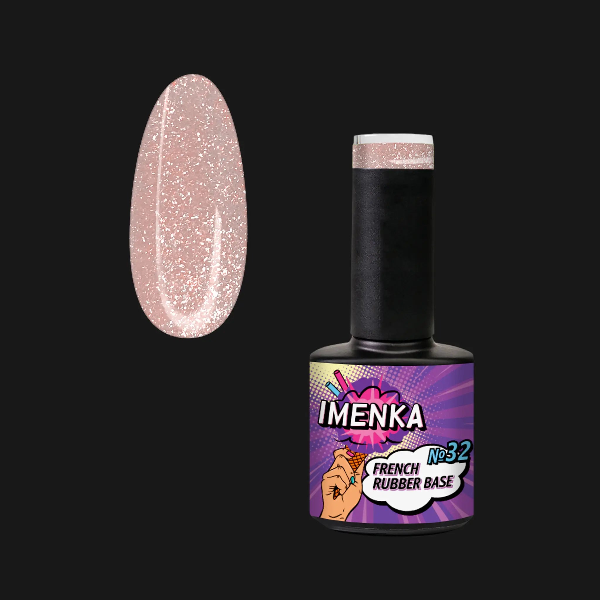 French Rubber Base Imenka Nr.32, 12ml