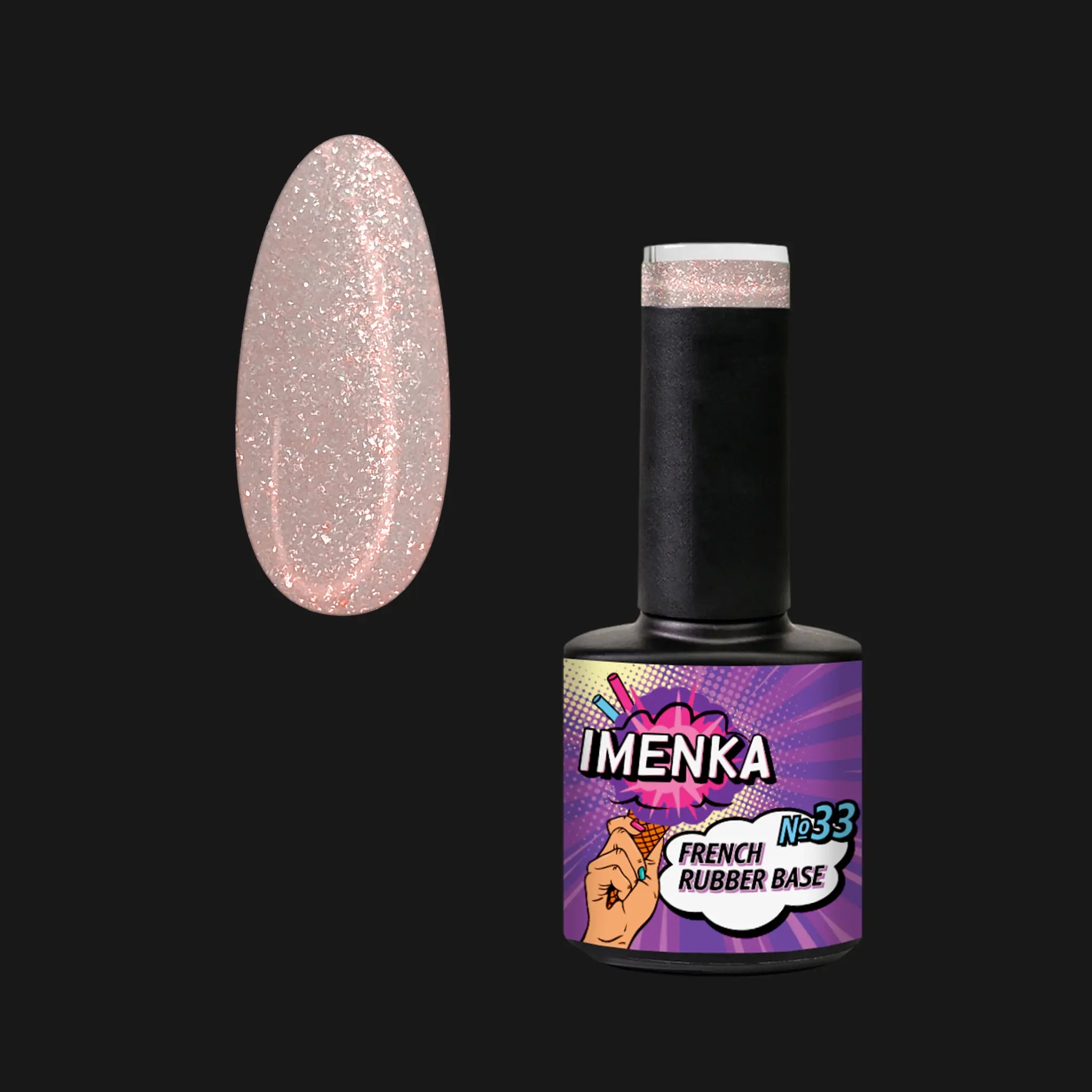 French Rubber Base Imenka Nr.33, 12ml