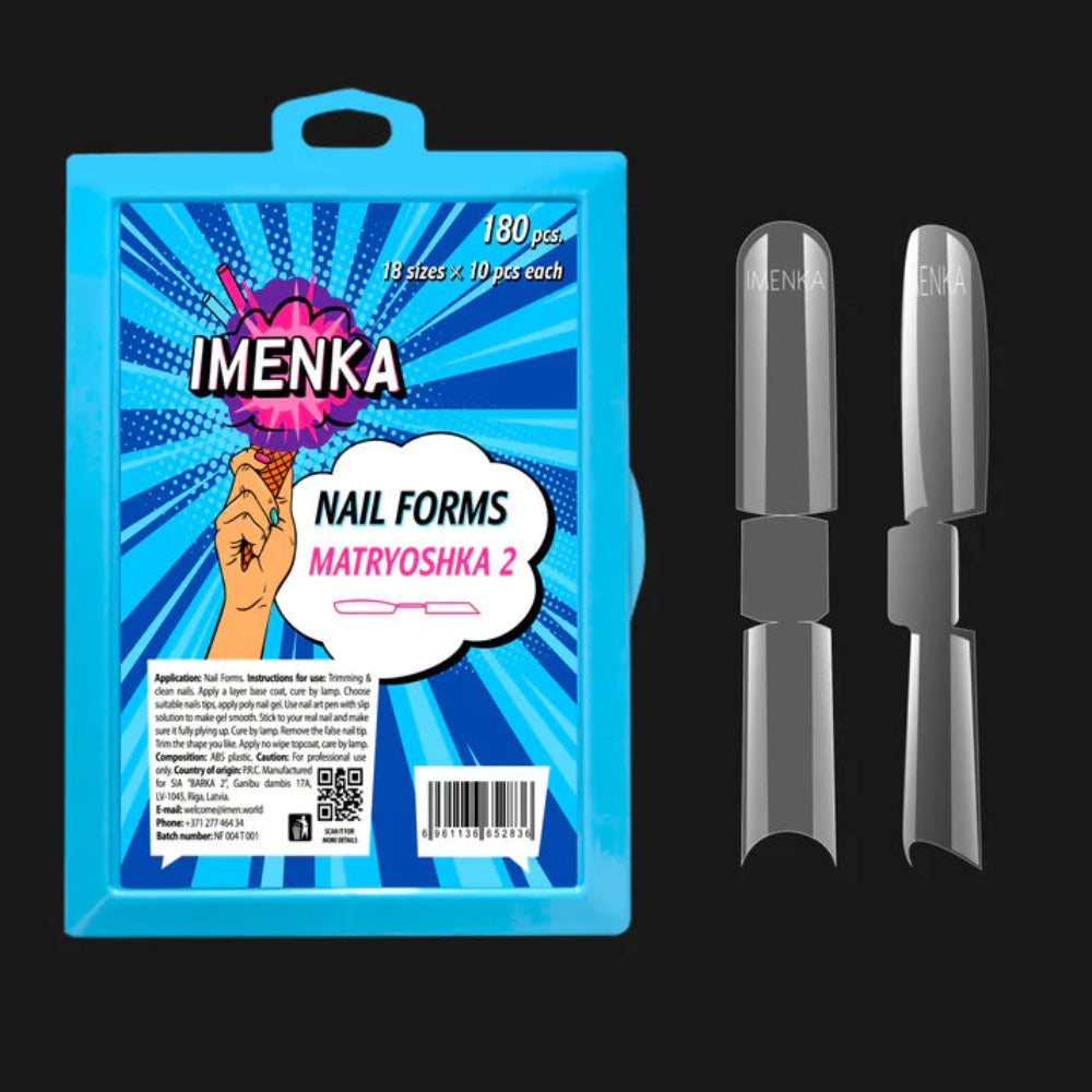 Nail Forms Imenka "Matryoshka 2",  180Stk./18Größen