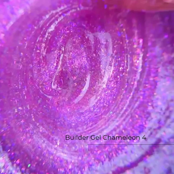 Builder Gel Chameleon Nr.4 Crystal Professional, 15ml