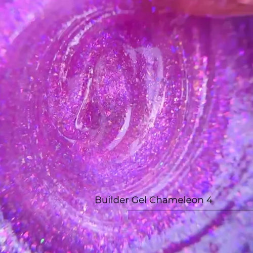 Builder Gel Chameleon Nr.4 Crystal Professional, 15ml