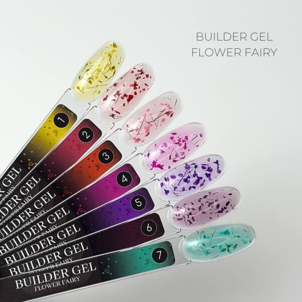 Builder Gel Flower Fairy Crystal Professional 15ml – HEMA & TPO Free