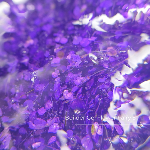 Builder Gel Flower Fairy Nr.5 Crystal Professional, 15ml