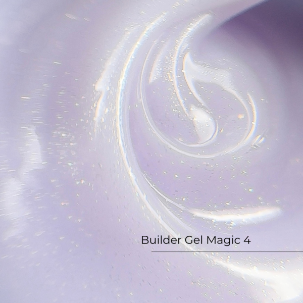 Builder Gel Magic Nr.4 Crystal Professional, 15ml