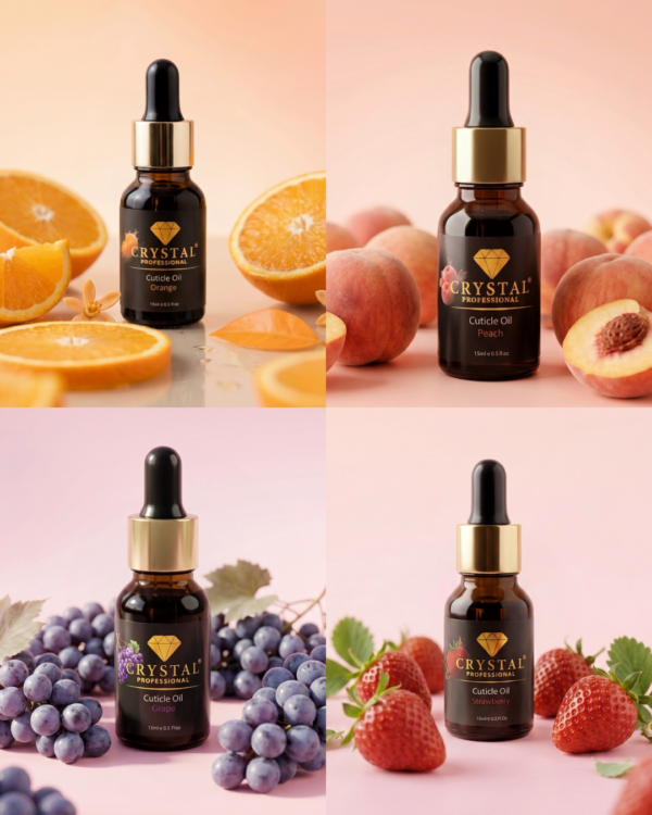Dry Cuticle Oil Crystal Professional, 15ml