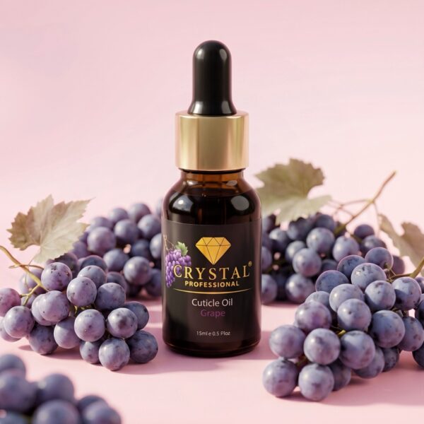 Dry Cuticle Oil Crystal Professional – Grape, 15ml