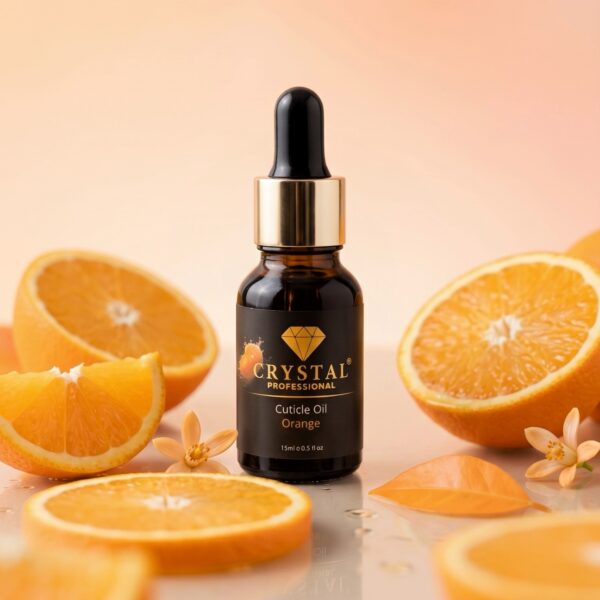 Dry Cuticle Oil Crystal Professional – Orange, 15ml