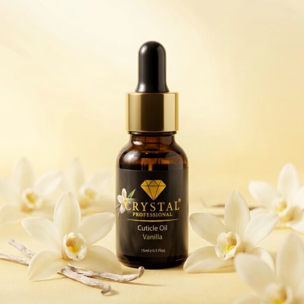 Dry Cuticle Oil Crystal Professional – Vanilla, 15ml