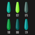Green Gel Polish Set – 6 Farben IMEN