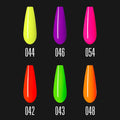 Neon Gel Polish Set – 6 Farben IMEN