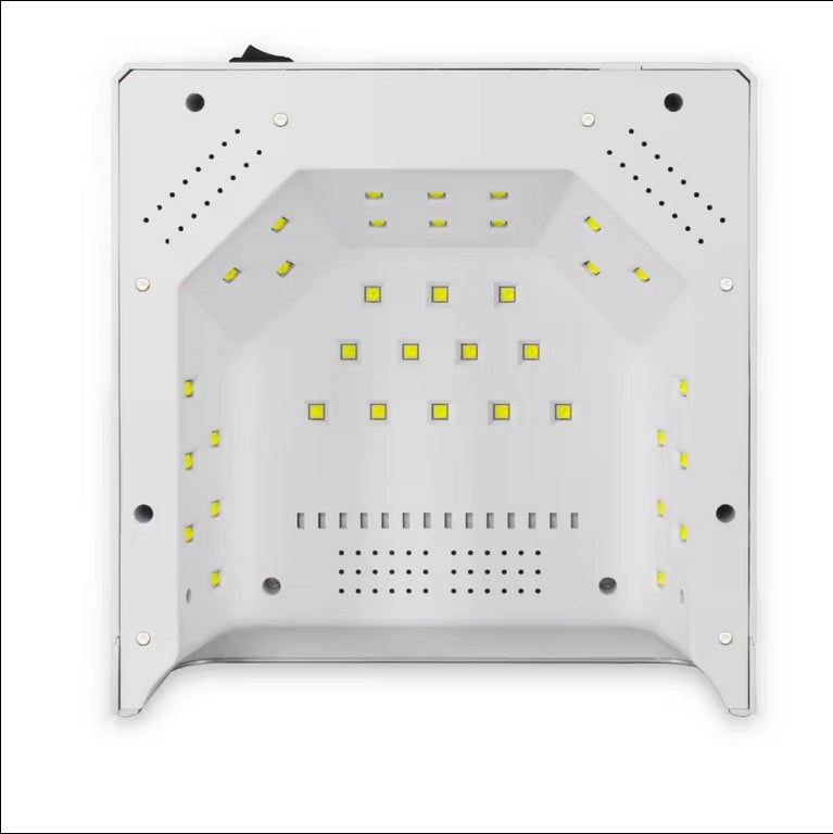 Kabellose UV LED Lampe SUN, 72W/36Leds, mit Spiegelboden