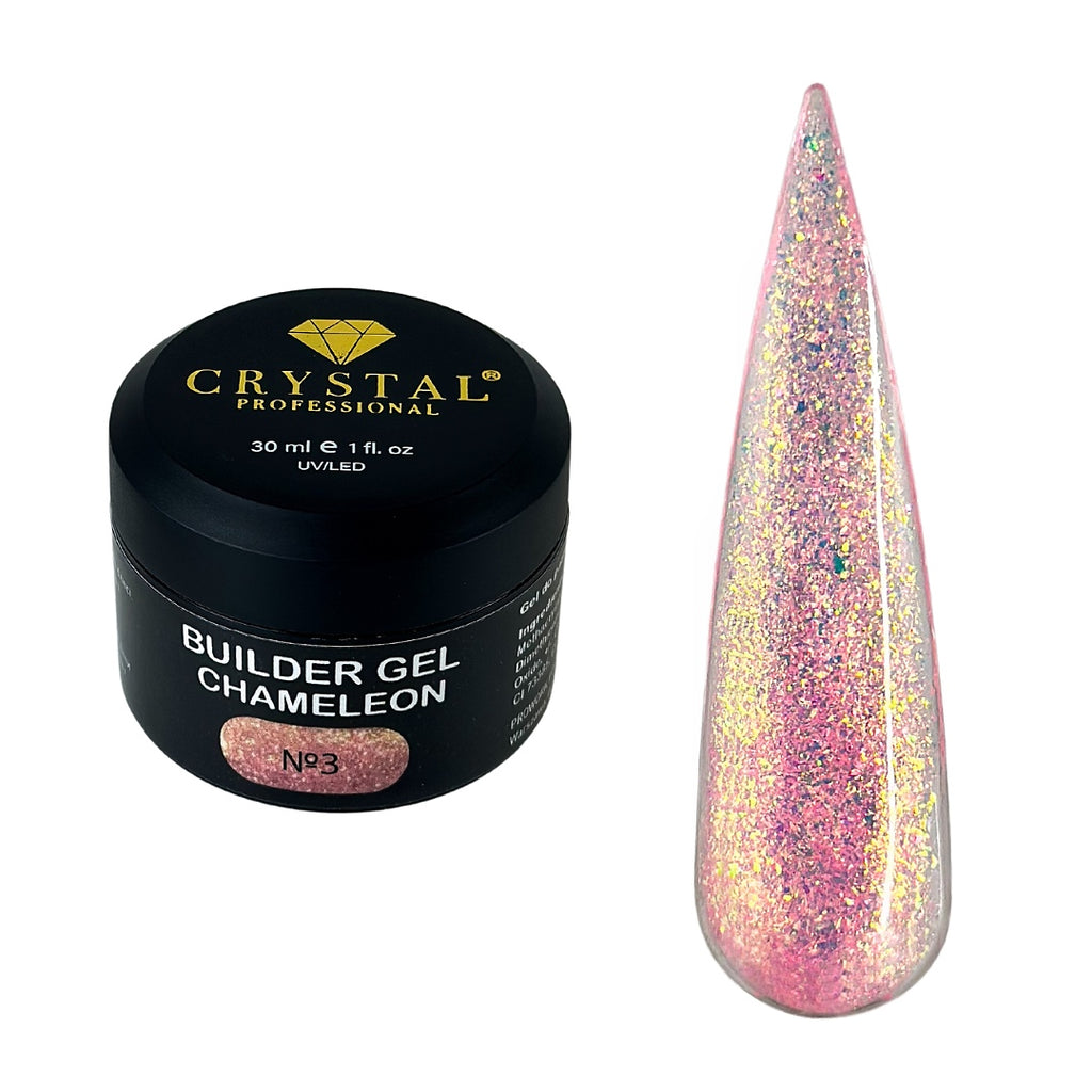 Builder Gel ChameleonNr.3 Crystal Professional, 15ml