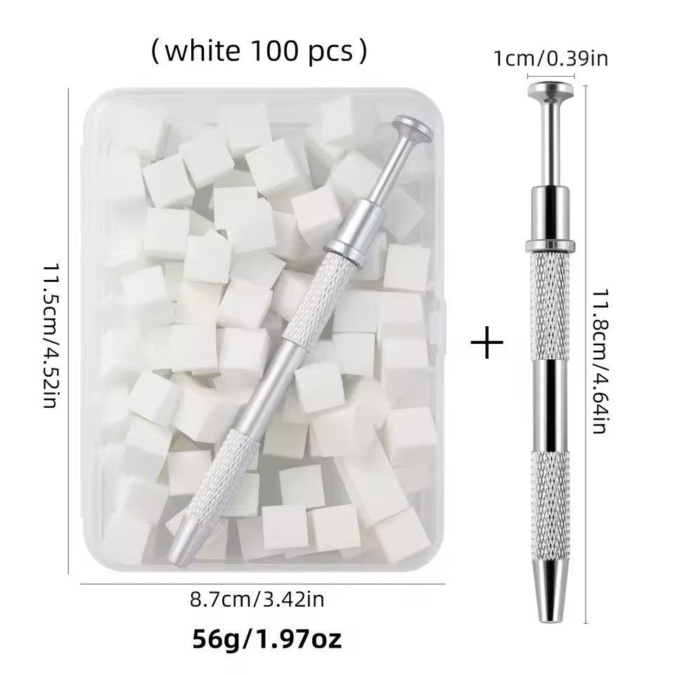 Mini Ombré Schwämmchen Set – Tool + 100 Schwämmchen