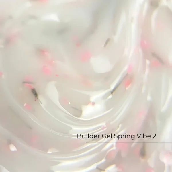 Builder Gel Spring Vibe Nr.2 Crystal Professional, 15ml