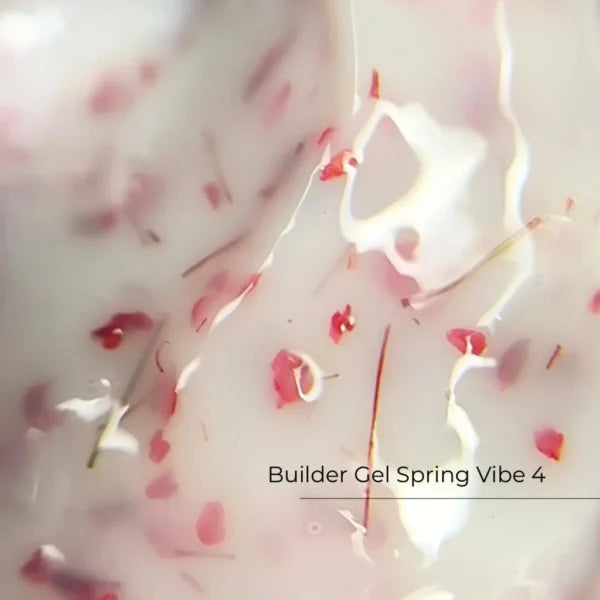 Builder Gel Spring Vibe Nr.4 Crystal Professional, 15ml