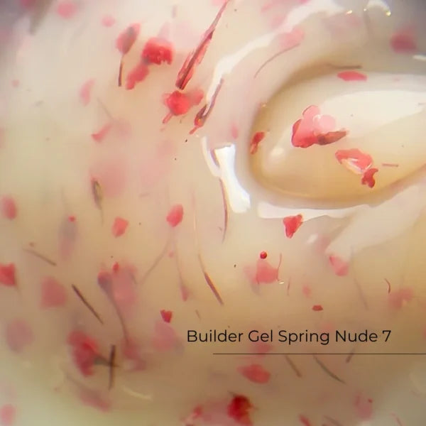 Builder Gel Spring Nude Nr.7 Crystal Professional, 15ml
