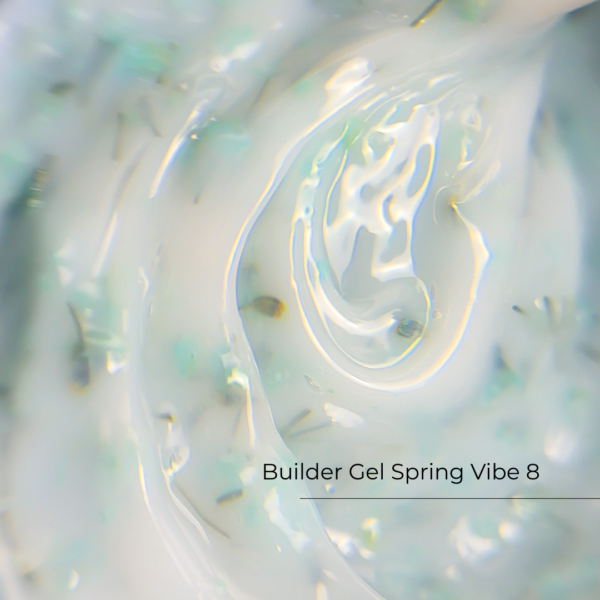 Builder Gel Spring Vibe Nr.8 Crystal Professional, 15ml