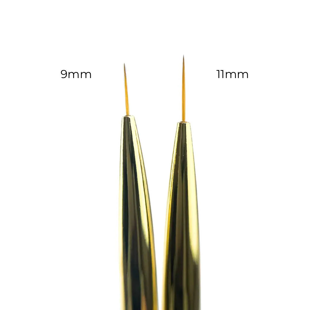 Doppelseitiger Pinsel Nr. 5 Crystal Professional Liner 9 mm / 11 mm