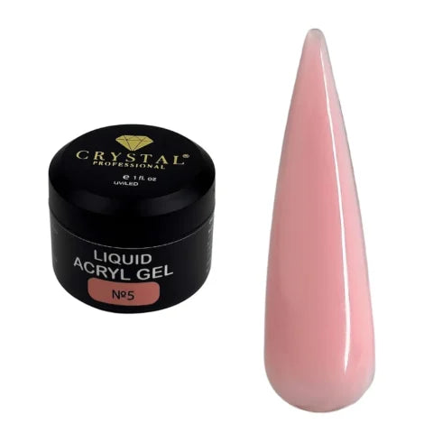 Liquid Acryl Gel Nr.5 Crystal Professional