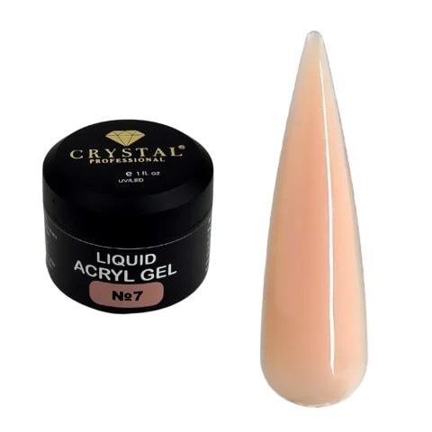Liquid Acryl Gel Nr.7 Crystal Professional