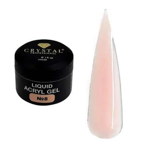 Liquid Acryl Gel Nr.8 Crystal Professional