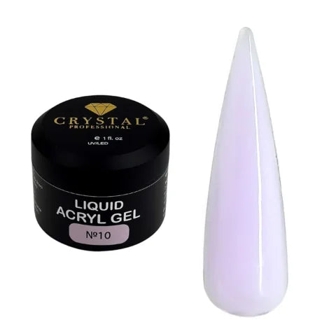 Liquid Acryl Gel Nr.10 Crystal Professional
