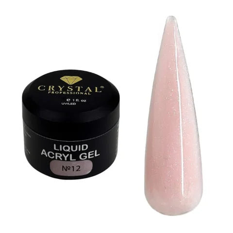 Liquid Acryl Gel Nr.12 Crystal Professional