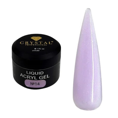 Liquid Acryl Gel Nr.14 Crystal Professional