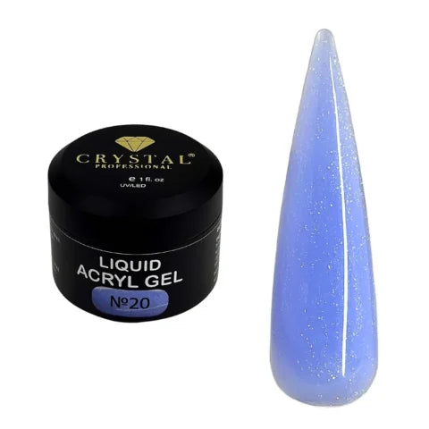 Liquid Acryl Gel Nr.20 Crystal Professional