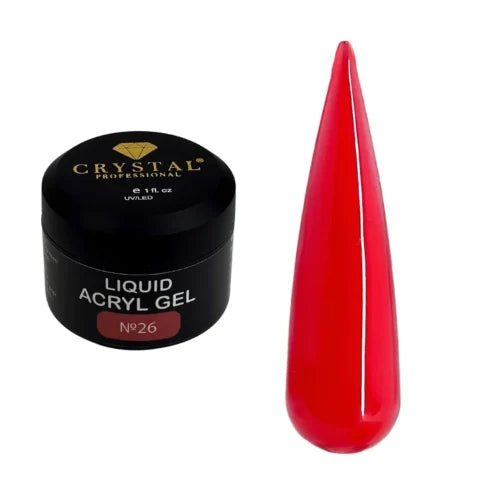 Liquid Acryl Gel Nr.26 Crystal Professional