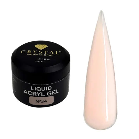 Liquid Acryl Gel Nr.34 Crystal Professional