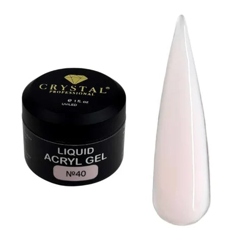 Liquid Acryl Gel Nr.40 Crystal Professional