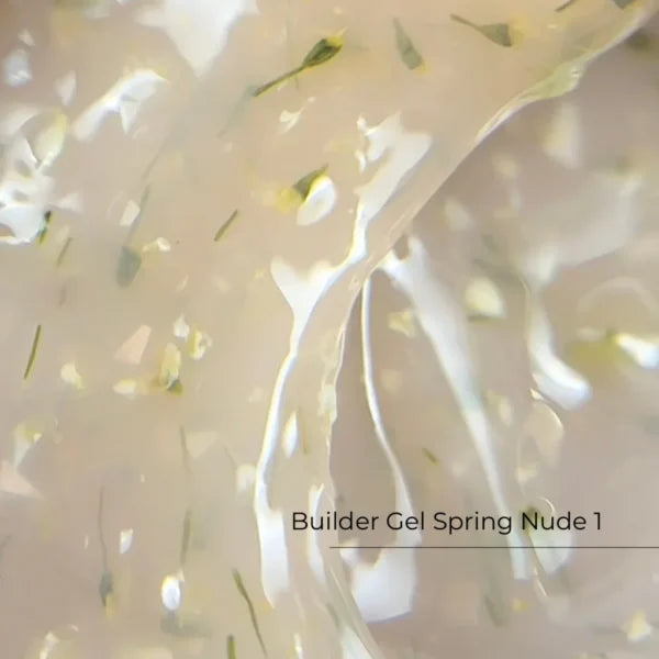 Builder Gel Spring Nude Nr.1 Crystal Professional, 15ml