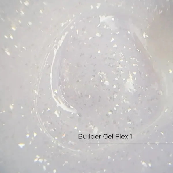 Builder Gel Flex Nr.1 Crystal Professional, 15ml
