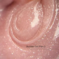 Builder Gel Flex Nr.2 Crystal Professional, 15ml