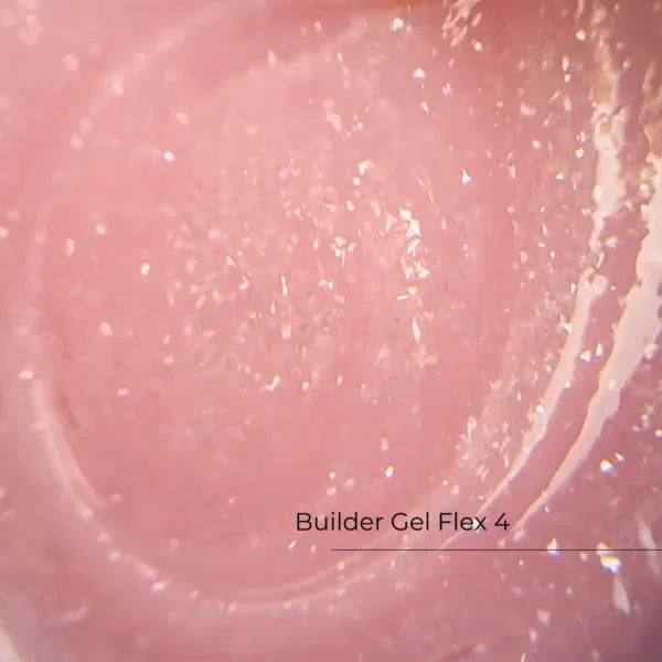 Builder Gel Flex Nr.4 Crystal Professional, 15ml