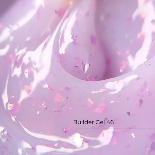 Builder Gel Nr.46 Crystal Professional, 15ml