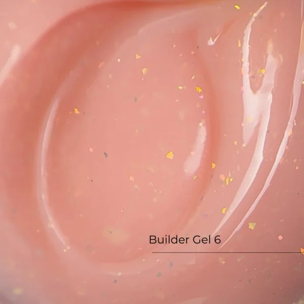 Builder Gel Nr.6 Crystal Professional, 15ml