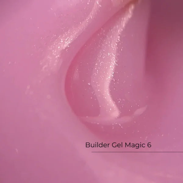 Builder Gel Magic Nr.6 Crystal Professional, 15m